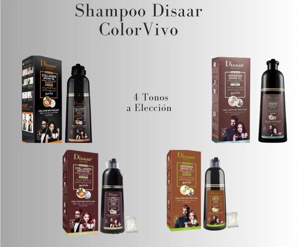 HAIRLUX™ Shampoo Disaar Milagroso para Canas