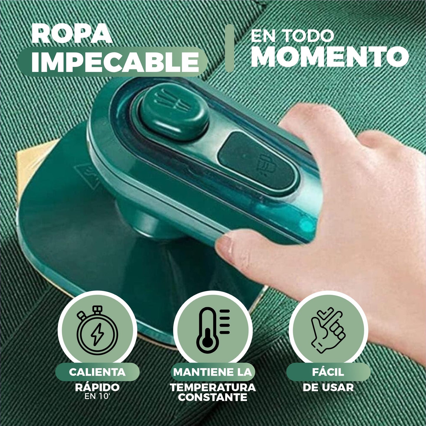 TRAVEL IRON PRO™ Plancha Mágica de Viaje