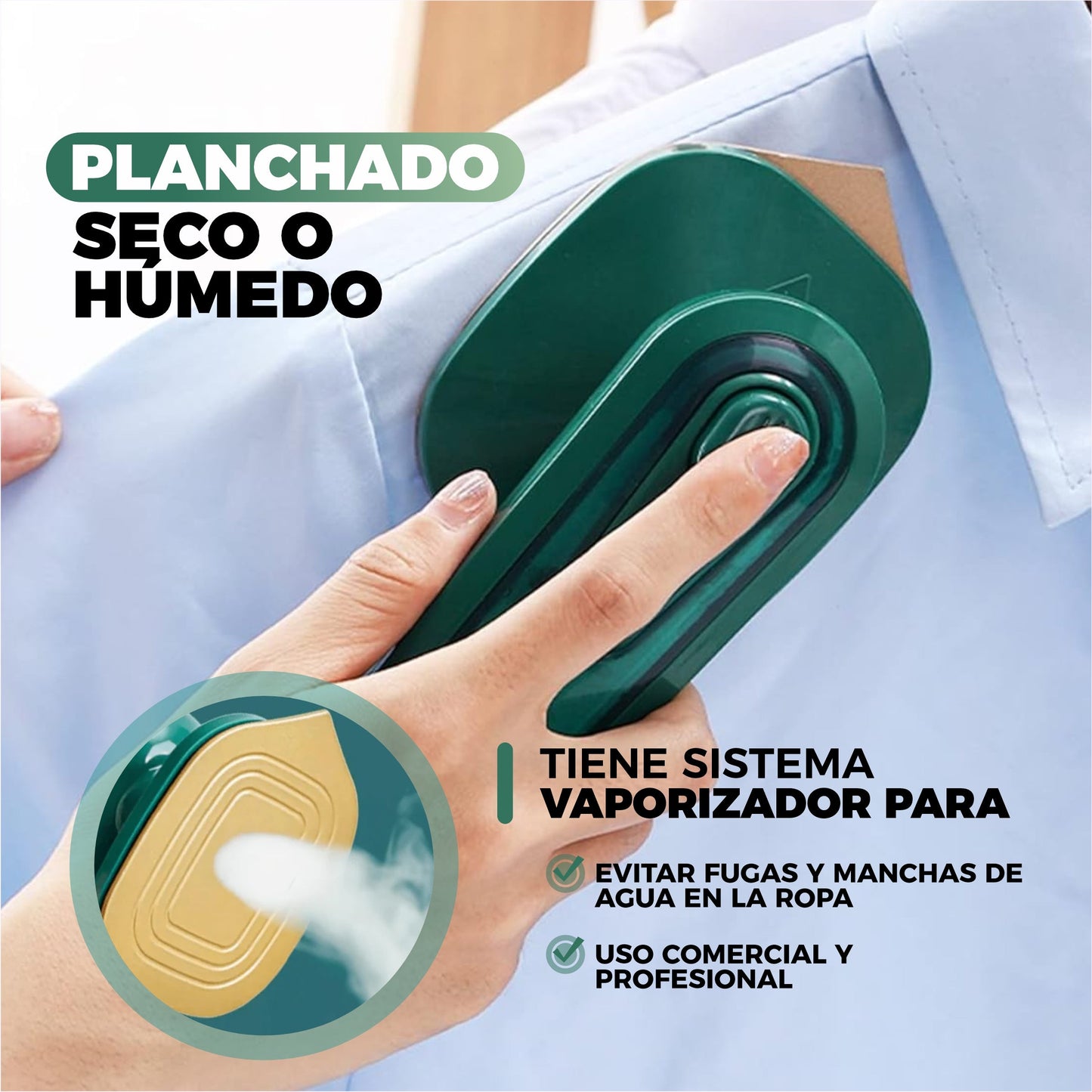 TRAVEL IRON PRO™ Plancha Mágica de Viaje