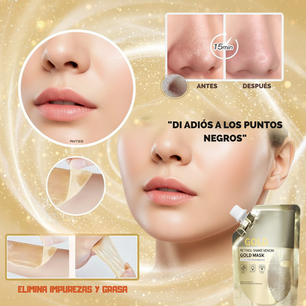 GOLD GLOW LIFT™ Mascarilla de oro y ácido hialurónico