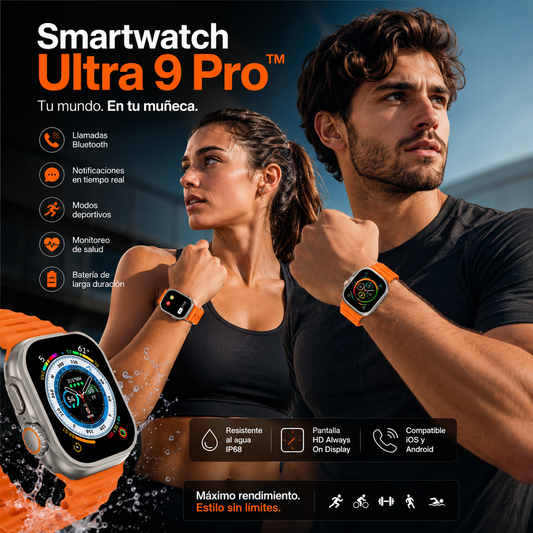 Smartwatch Ultra 9 Pro™ Reloj Inteligente