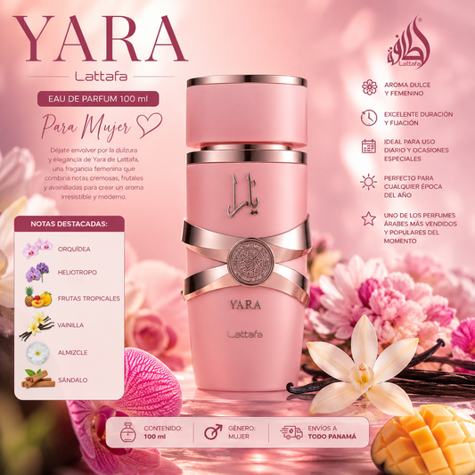 Yara Lattafa Vainilla Oriental