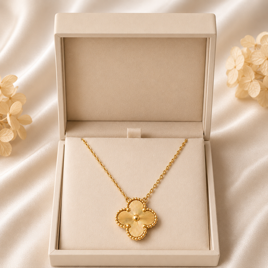 Alhambra™  Collar de Oro Laminado 18k