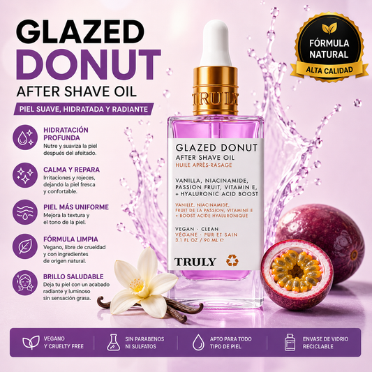 Glazed Donut Glazed™ Aceite de Afeitado Suave y Radiante