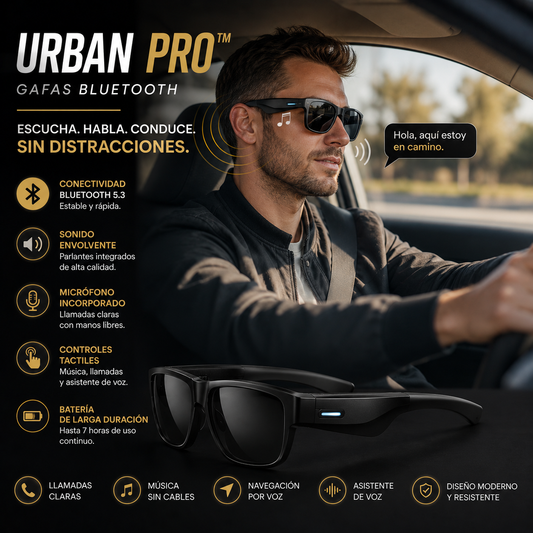 Urban Pro ™ Gafas Bluetooth