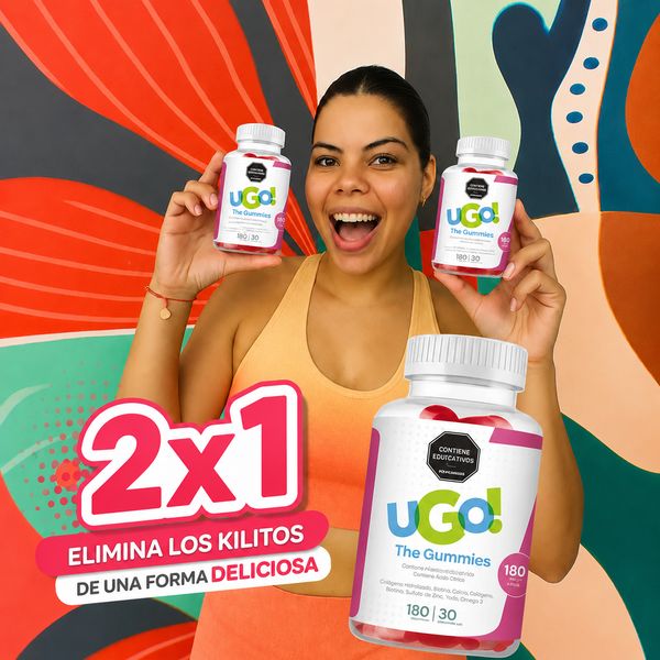 UGO ™ Gomas para aliviar el metabolismo