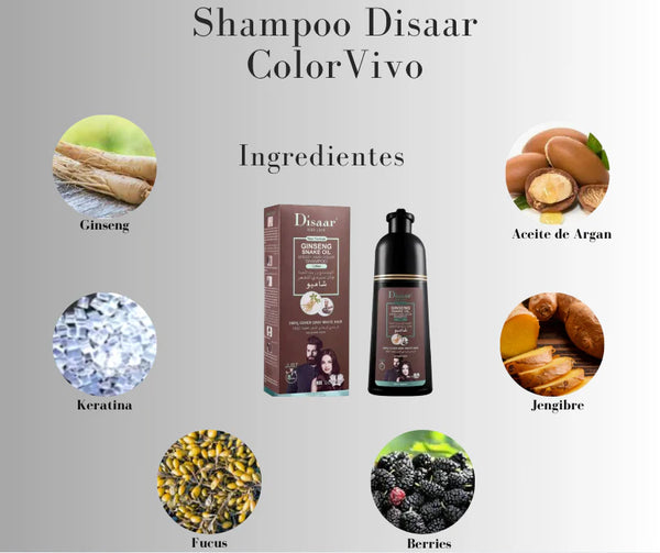 HAIRLUX™ Shampoo Disaar Milagroso para Canas