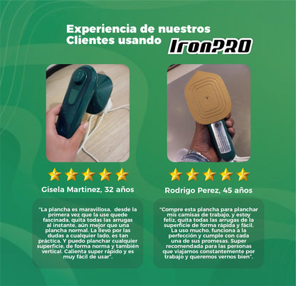 TRAVEL IRON PRO™ Plancha Mágica de Viaje